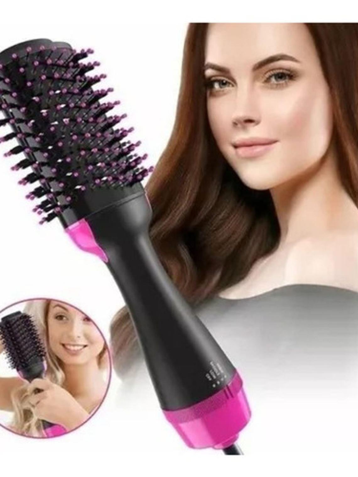 Cepillo Secador 3 En 1 Cepillo De Cabello De Aire Caliente 1
