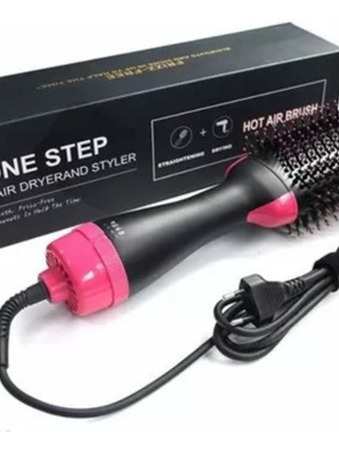 Cepillo Secador 3 En 1 Cepillo De Cabello De Aire Caliente 3