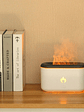  Humidificador Efecto Flama Esencias Aceite Color Blanco - Miniatura 5