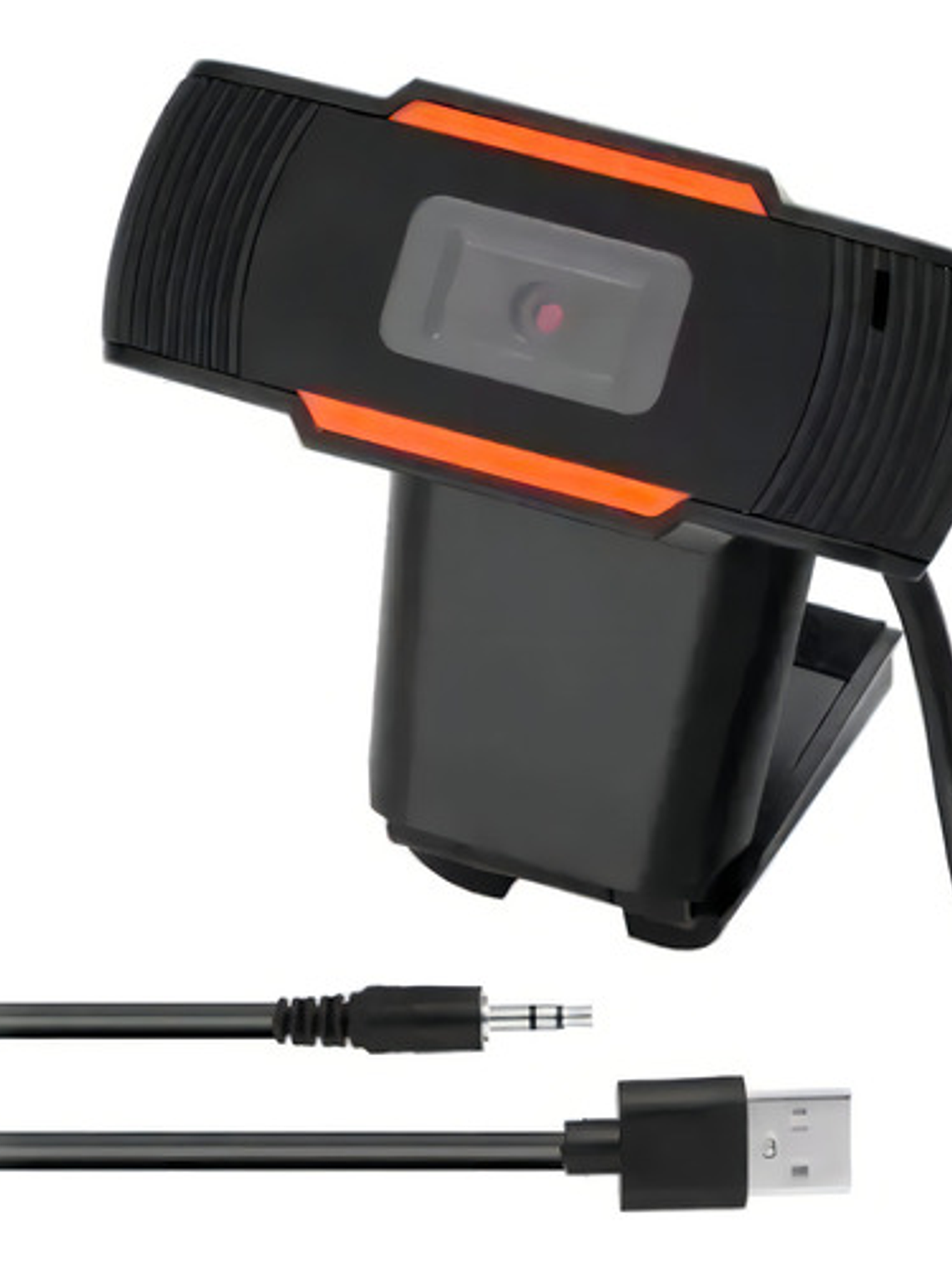 Webcam Wesdar Usb Full Hd 1080p Con Micrófono Incorporado Color Negro 2