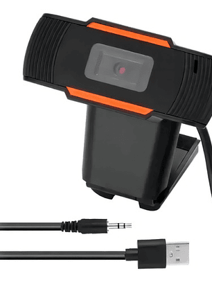 Webcam Wesdar Usb Full Hd 1080p Con Micrófono Incorporado Color Negro