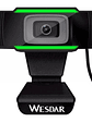 Webcam Wesdar Usb Full Hd 1080p Con Micrófono Incorporado Color Negro - Miniatura 3