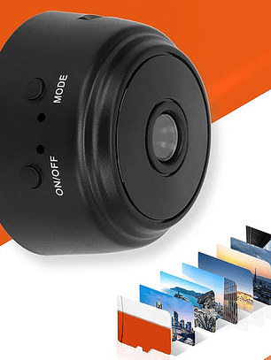 Cámara De Seguridad Shenzhen A9 Mini Con Resolución 1080p Color Negro