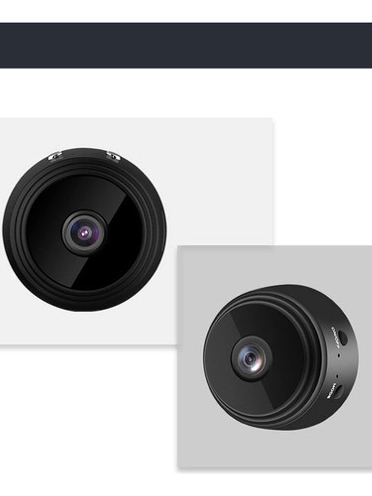 Cámara De Seguridad Shenzhen A9 Mini Con Resolución 1080p Color Negro 6