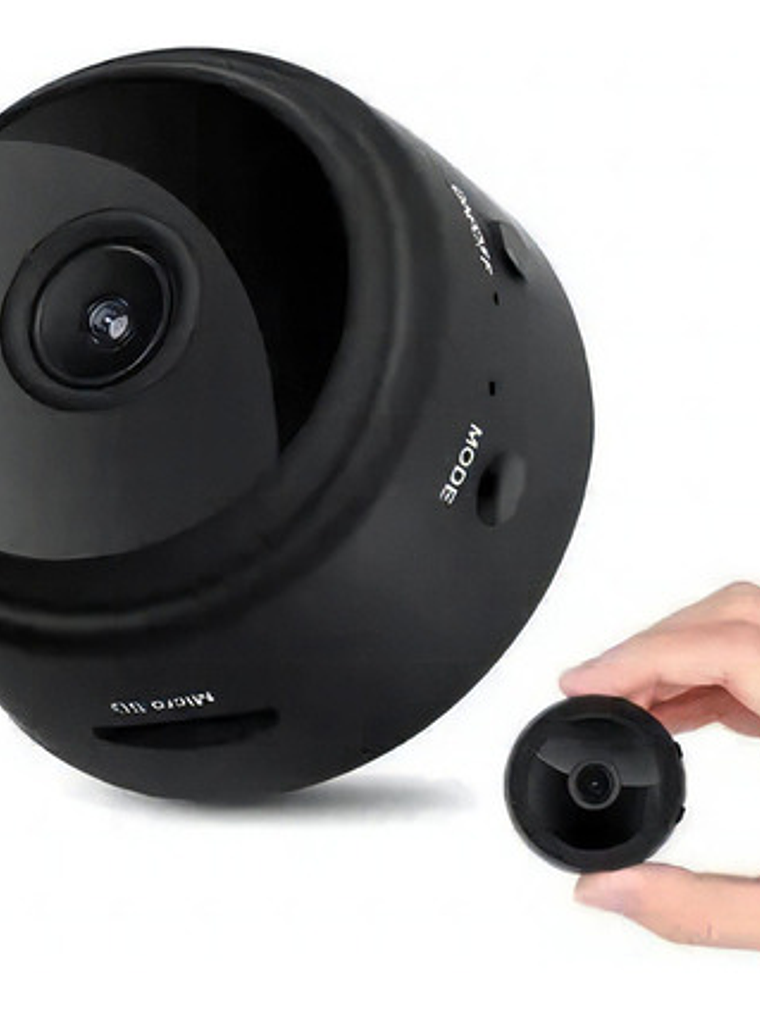 Cámara De Seguridad Shenzhen A9 Mini Con Resolución 1080p Color Negro 12