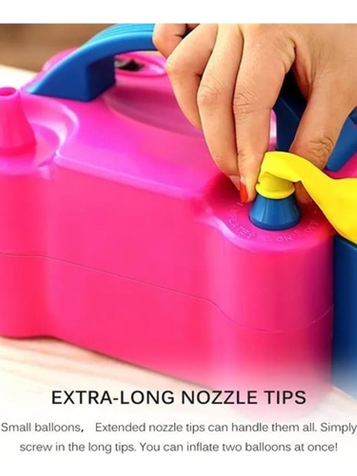 Inflador Globos Maquina Para Inflar Globos Arco Infla Globos 7