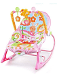 Silla Mecedora Para Bebé Ibaby Infant To Toddler Rocker Rosa - Miniatura 1