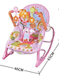 Silla Mecedora Para Bebé Ibaby Infant To Toddler Rocker Rosa - Miniatura 4