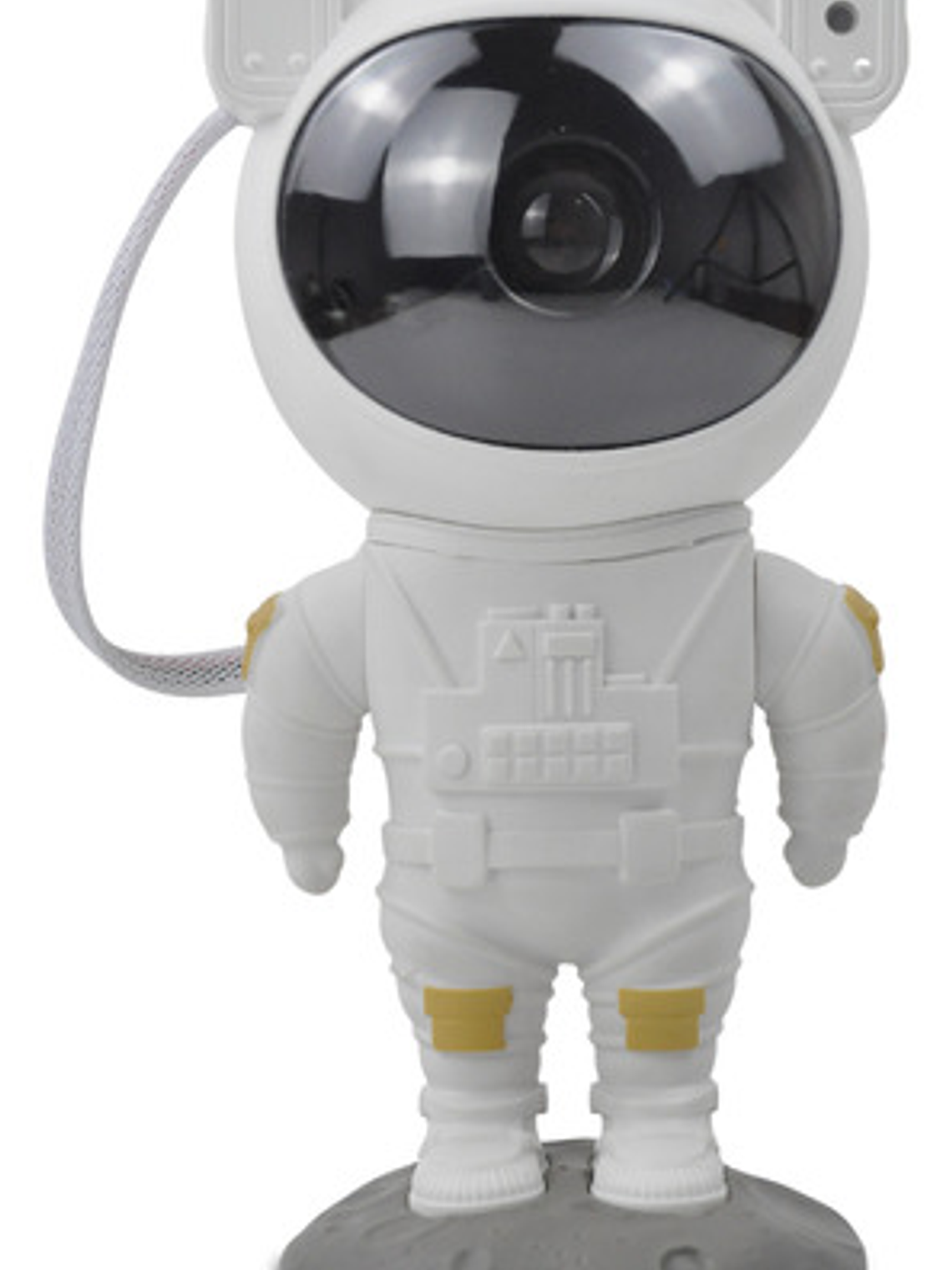 Lampara Mesa Astronauta Proyector Estrellas Galaxia Universo Estructura Blanco 2