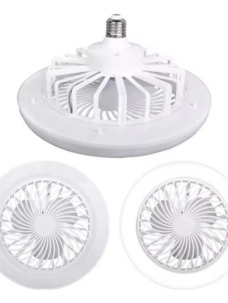 Foco Lampara Led Ventilador De Techo 6