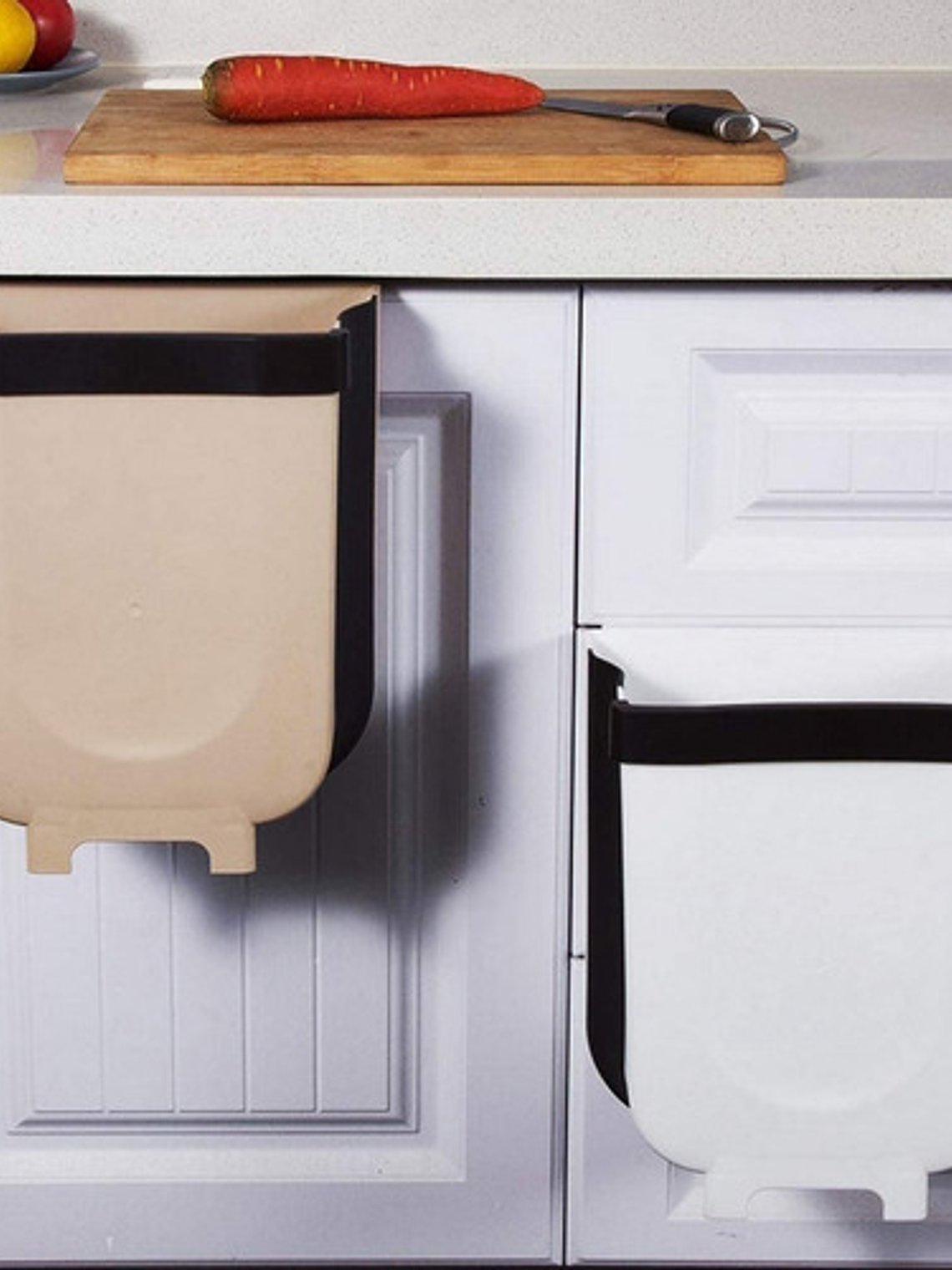 Basurero Plastico Basurero Plegable Basurero Para Cocina Color Marrón 5