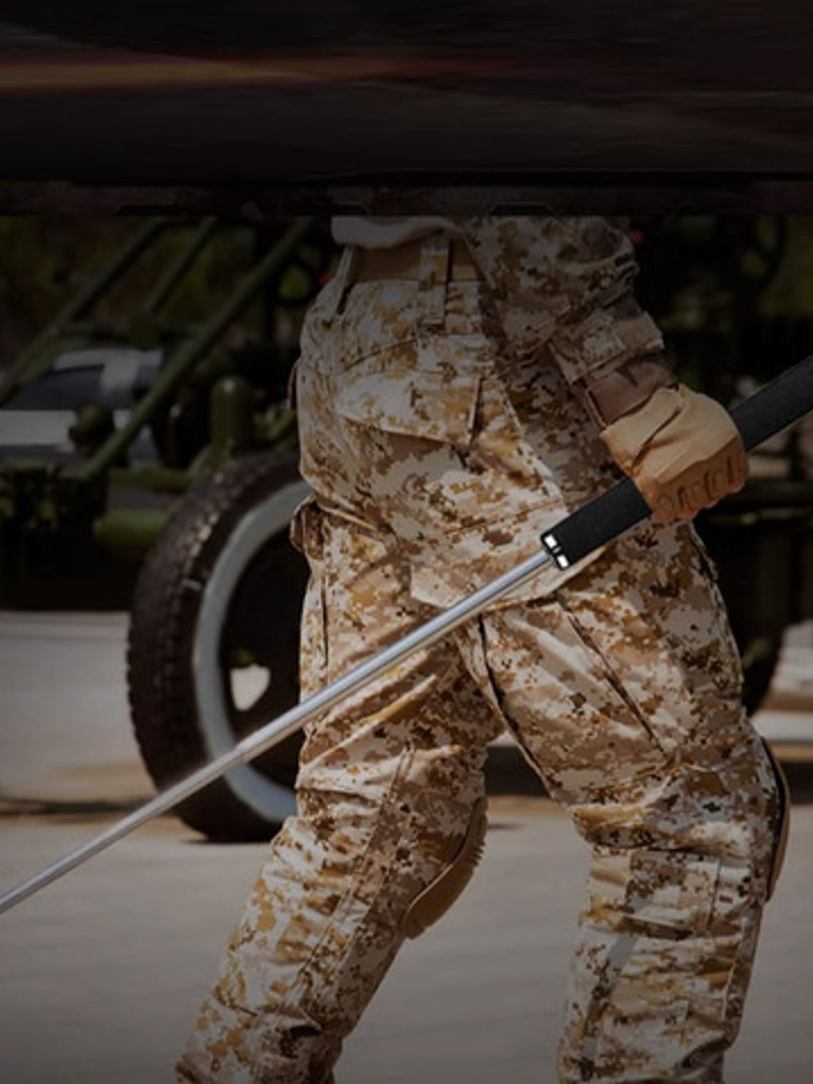 Bastón Retráctil  50cm Articulo Defensa Personal 7