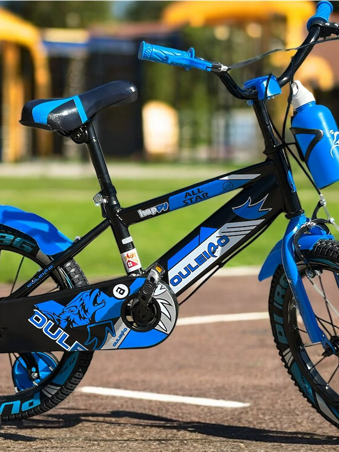Bicicleta Aro 16 para niños color azul 1