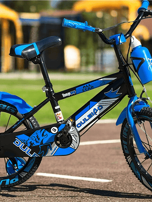 Bicicleta Aro 16 para niños color azul