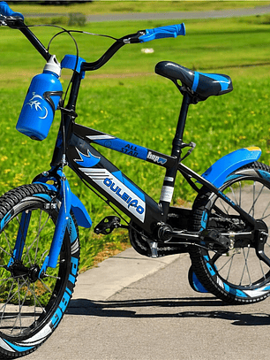 Bicicleta Aro 16 para niños color azul