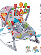 Silla Mecedora Para Bebé Ibaby Infant To Toddler Rocker GRIS - Miniatura 1