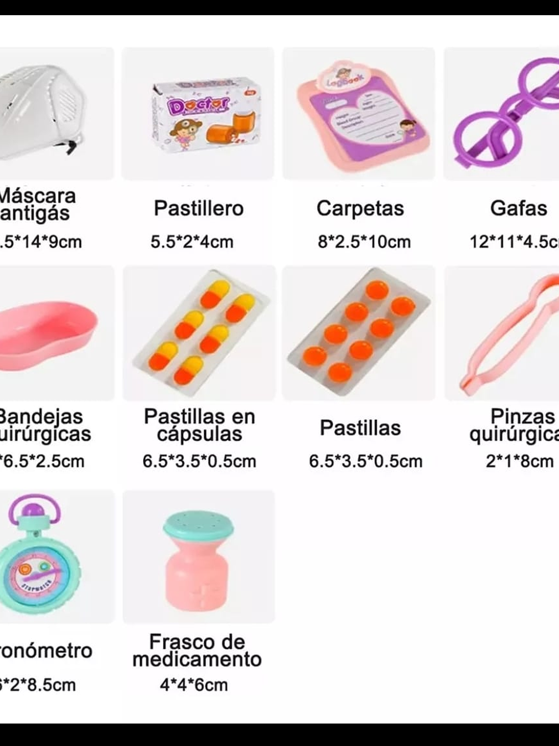 Set Juguetes Medico Doctor Niños Infantil Con Luz Y Sonido 4