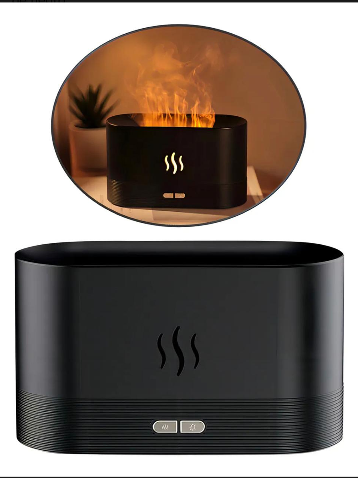 Humidificador Difusor De Aroma Efecto Flama Llama  1