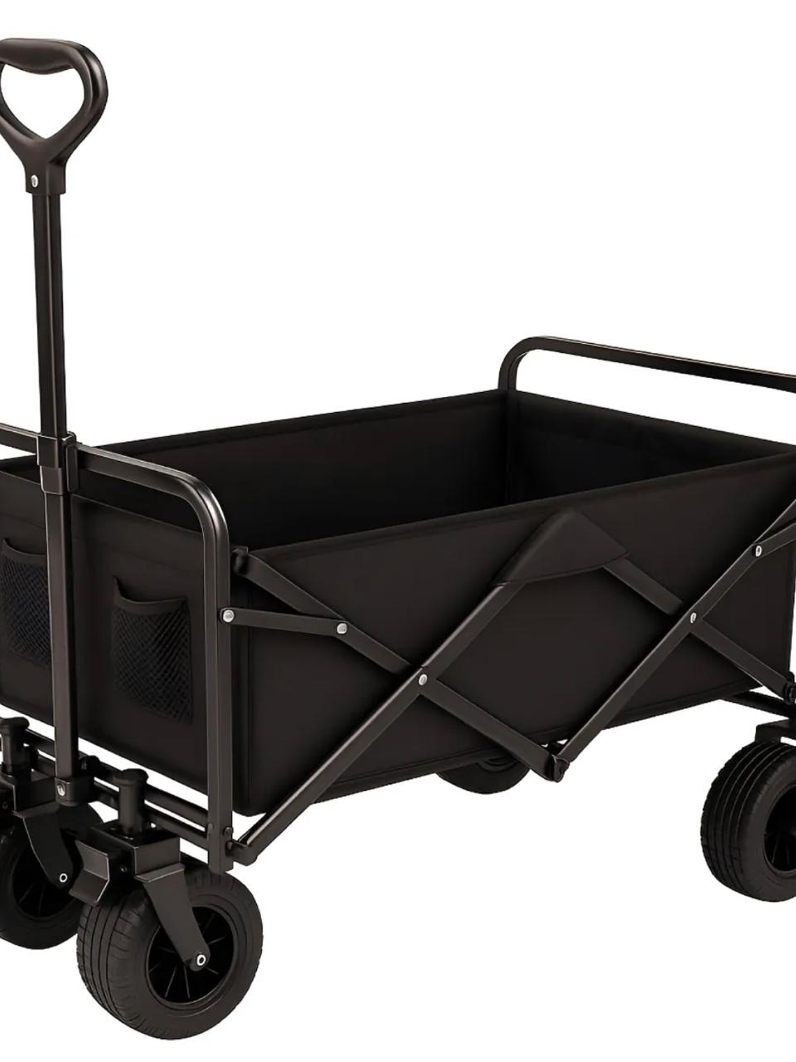 carrito de camping , carga, compras de 150 kilos, plegables 1