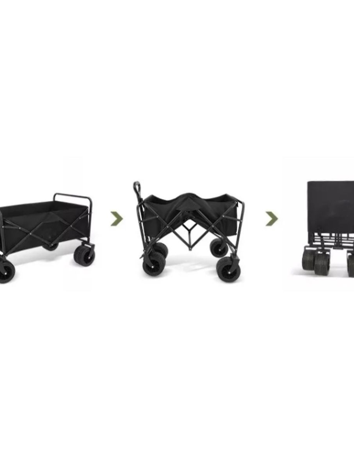 carrito de camping , carga, compras de 150 kilos, plegables 5