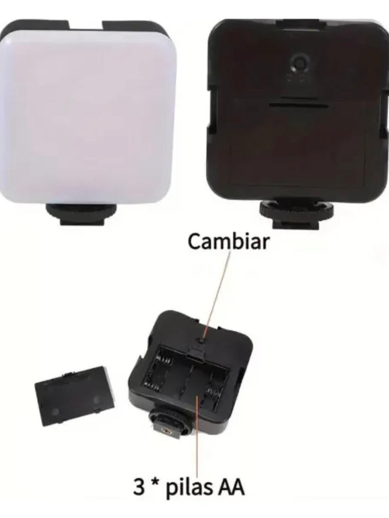 Mini Luz Led Con Clip Para Selfies Celular Tablet Laptop 3