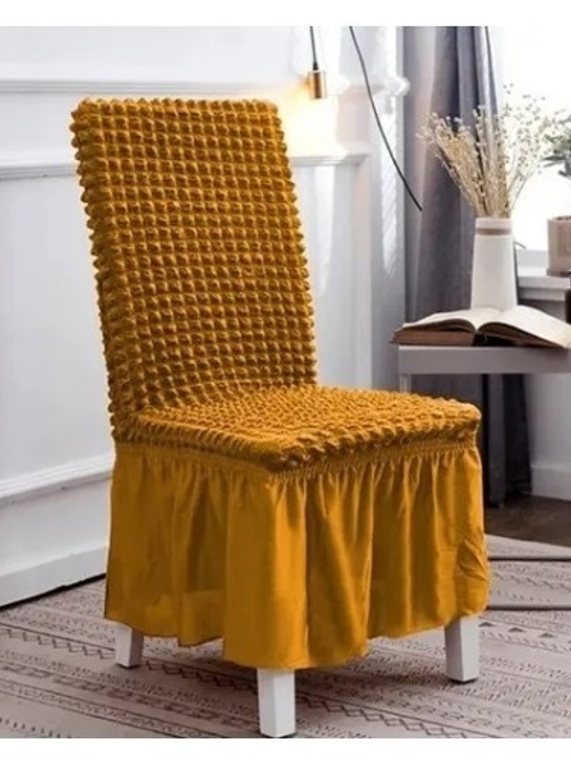 Set De 6 Fundas Cubre Sillas Fundas Protectoras Premiun 8