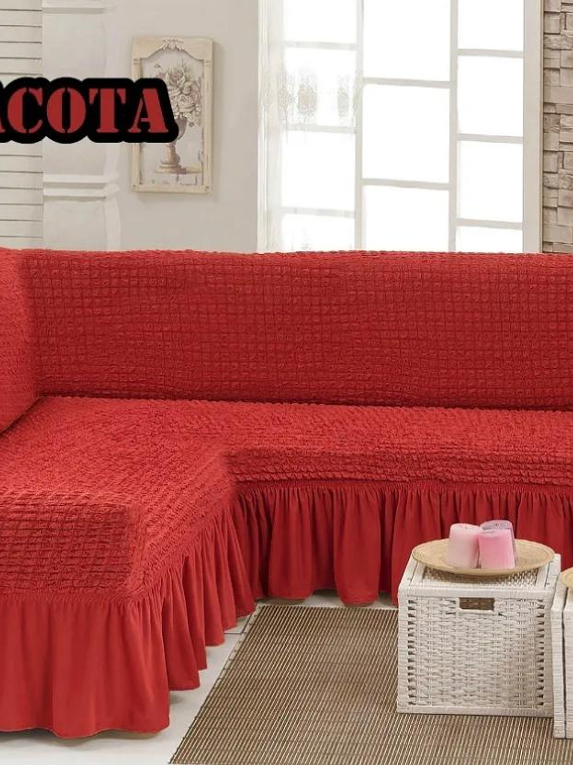 Elegante Funda Turca L Para Sillones  100% Original 4