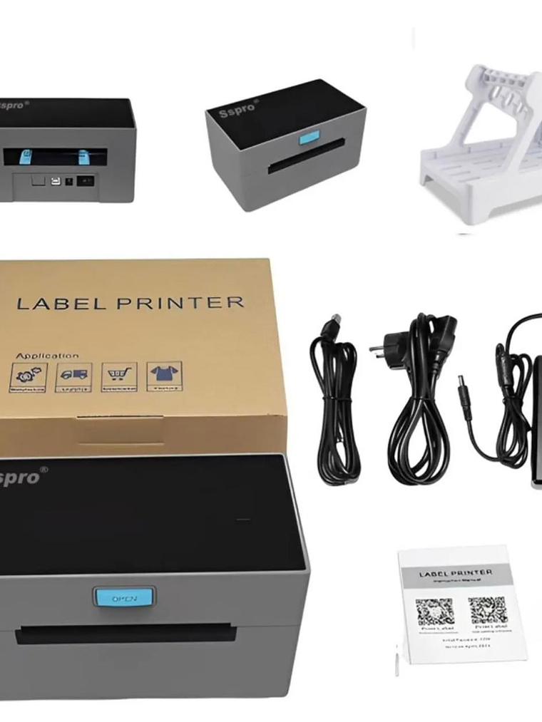 Impresora Térmica Etiquetas Adhesivas Autoadhesivas 3