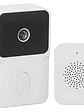 Citofono Timbre Camara Wifi Video Portero Inalámbrico Smart Color Blanco - Miniatura 1