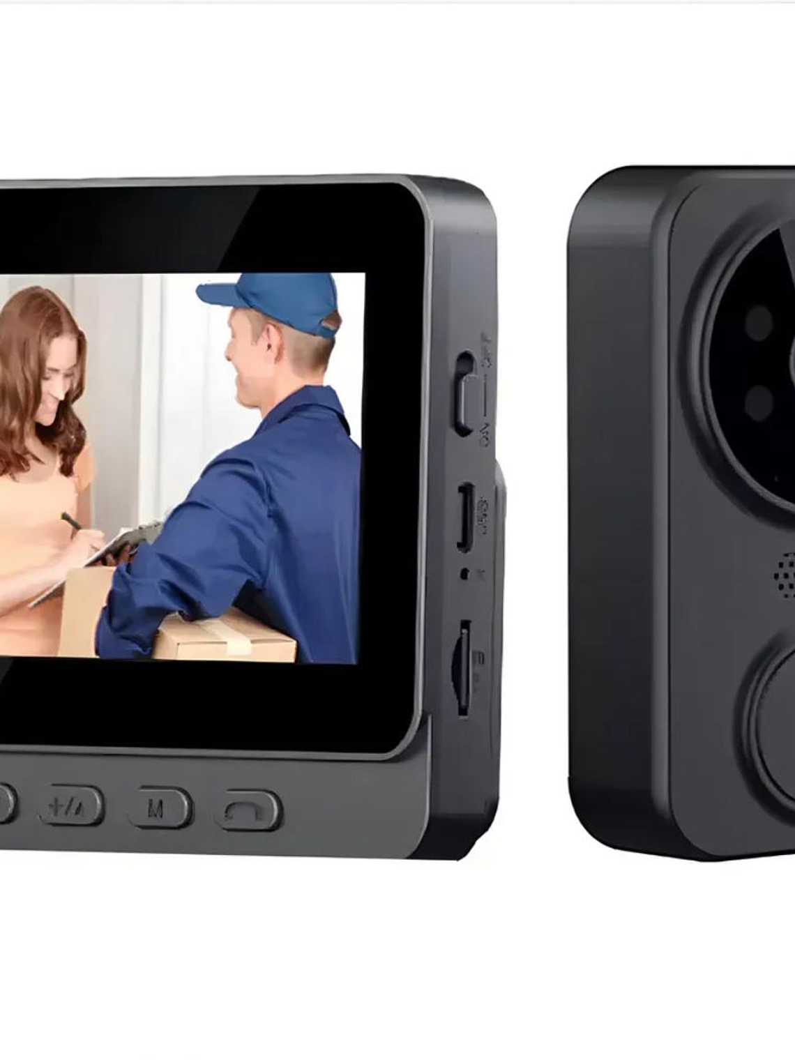 Timbre Visual Portero Con1080p Cámara+pantalla 4.3 Pulgadas 2