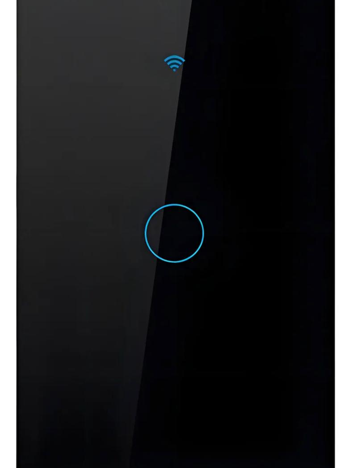 Interruptor Inteligente Wifi Negro Sin Neutro  2