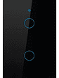 Interruptor Inteligente Wifi Negro Sin Neutro  - Miniatura 3