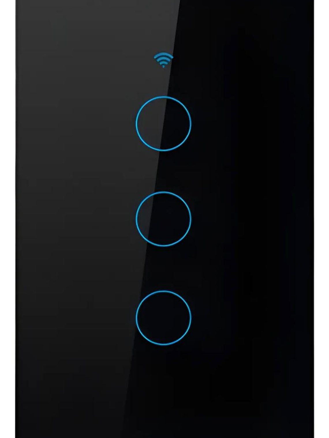 Interruptor Inteligente Wifi Negro Sin Neutro  4