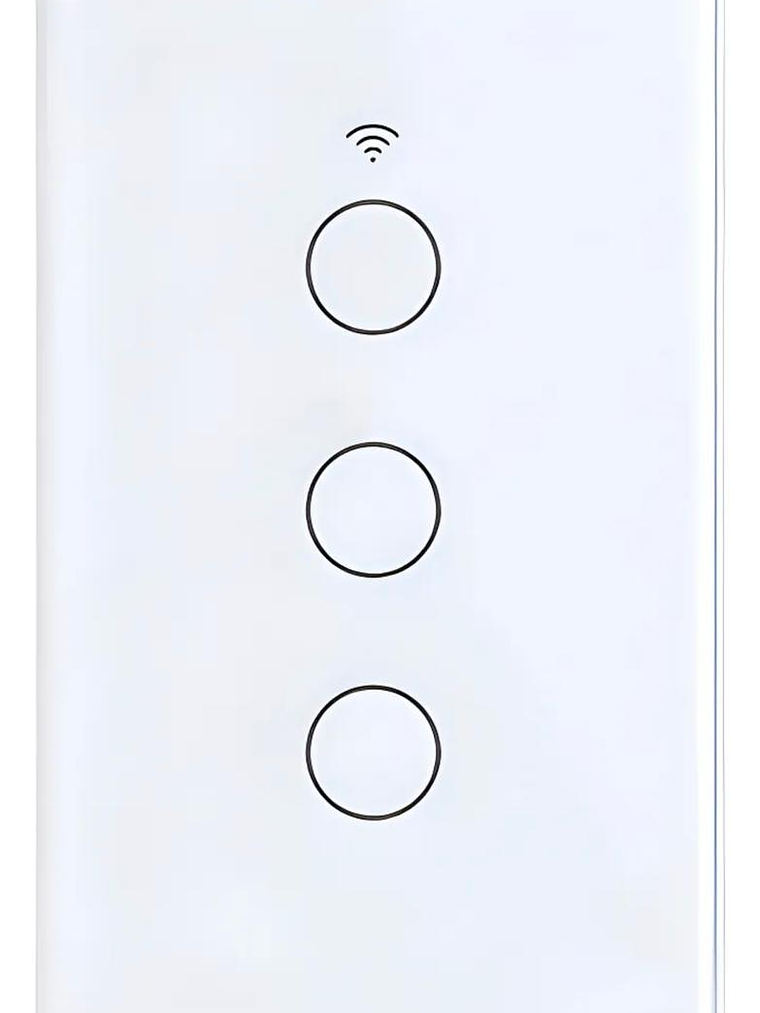 Interruptor Inteligente Wifi Blanco Sin Neutro  6