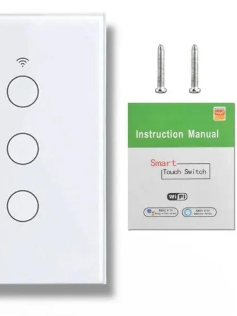 Interruptor Inteligente Wifi Blanco Sin Neutro  7