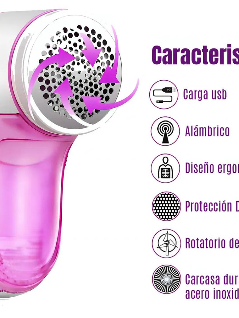 Saca Motas Y Pelusas Electrico 2