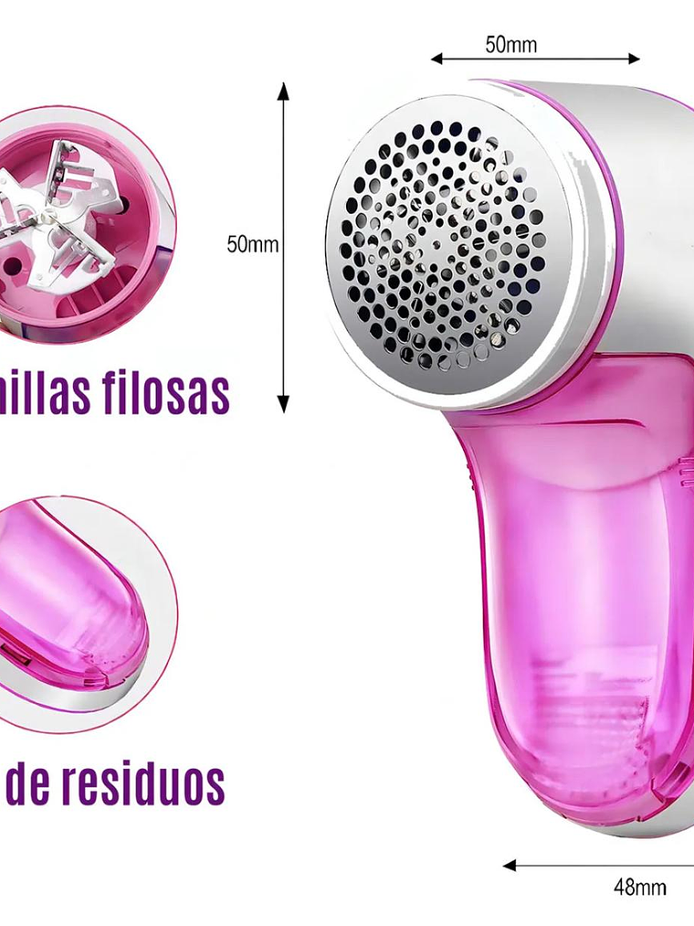 Saca Motas Y Pelusas Electrico 3