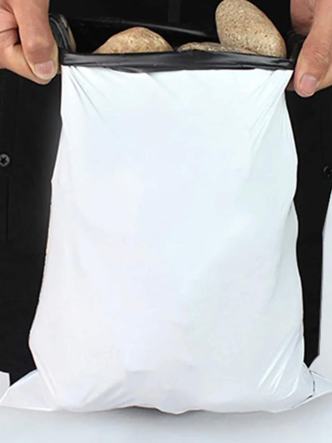 Pack 100 Bolsas De Embalaje Courier Sobre Autoadhesiva 42x54 3