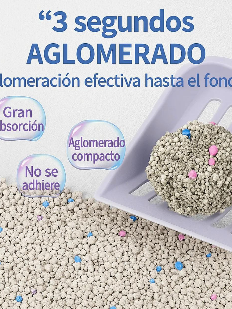 Arena Para Gatos Aglutinante 5 Kilos Sanitaria Para Gatos 5k 5