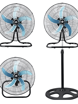 Ventilador Metálico 5 Aspas / Ventilador !