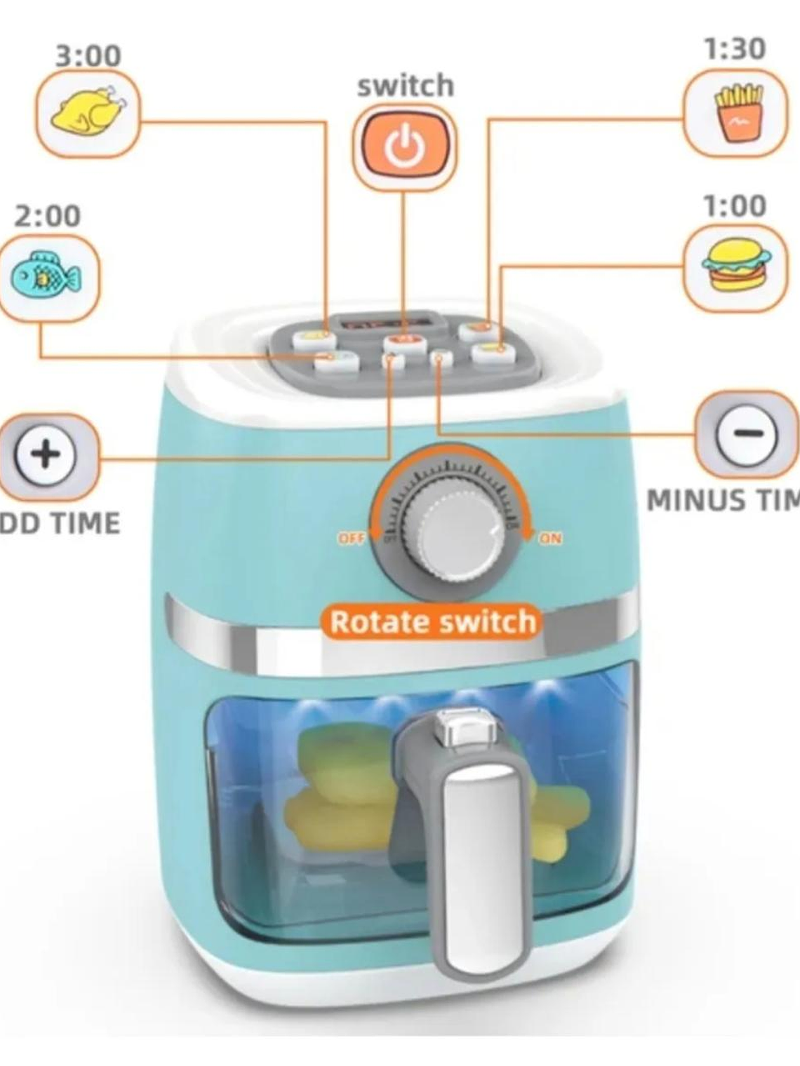 Juguete De Cocina Air Fryer De Juguet 2