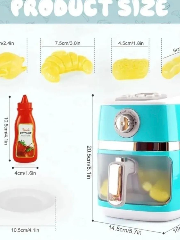 Juguete De Cocina Air Fryer De Juguet 3
