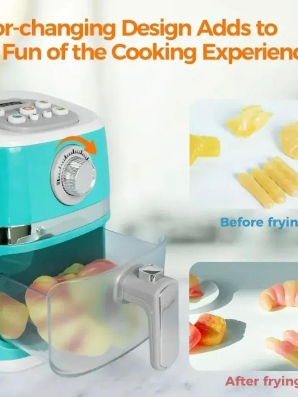 Juguete De Cocina Air Fryer De Juguet 5