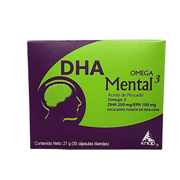 DHA Mental Omega 3 (30 capsulas)