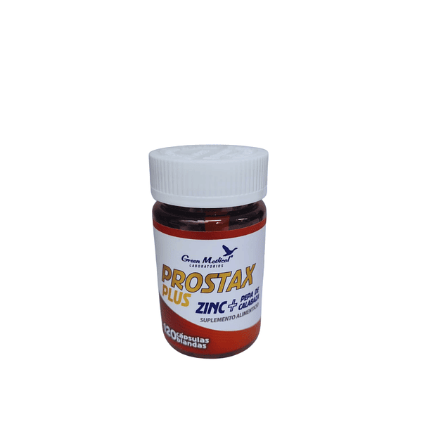 Prostax Plus 120 Capsulas Blandas (Zinc + Pepa de calabaza)