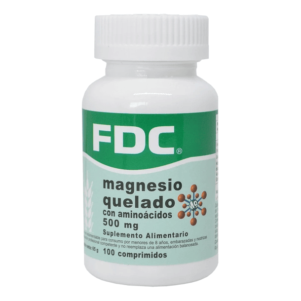  Magnesio Fdc 500 Mg X 100 Tab. 