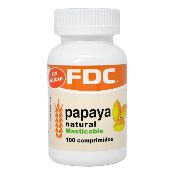 Papaya Enzyma X 100 Tabletas