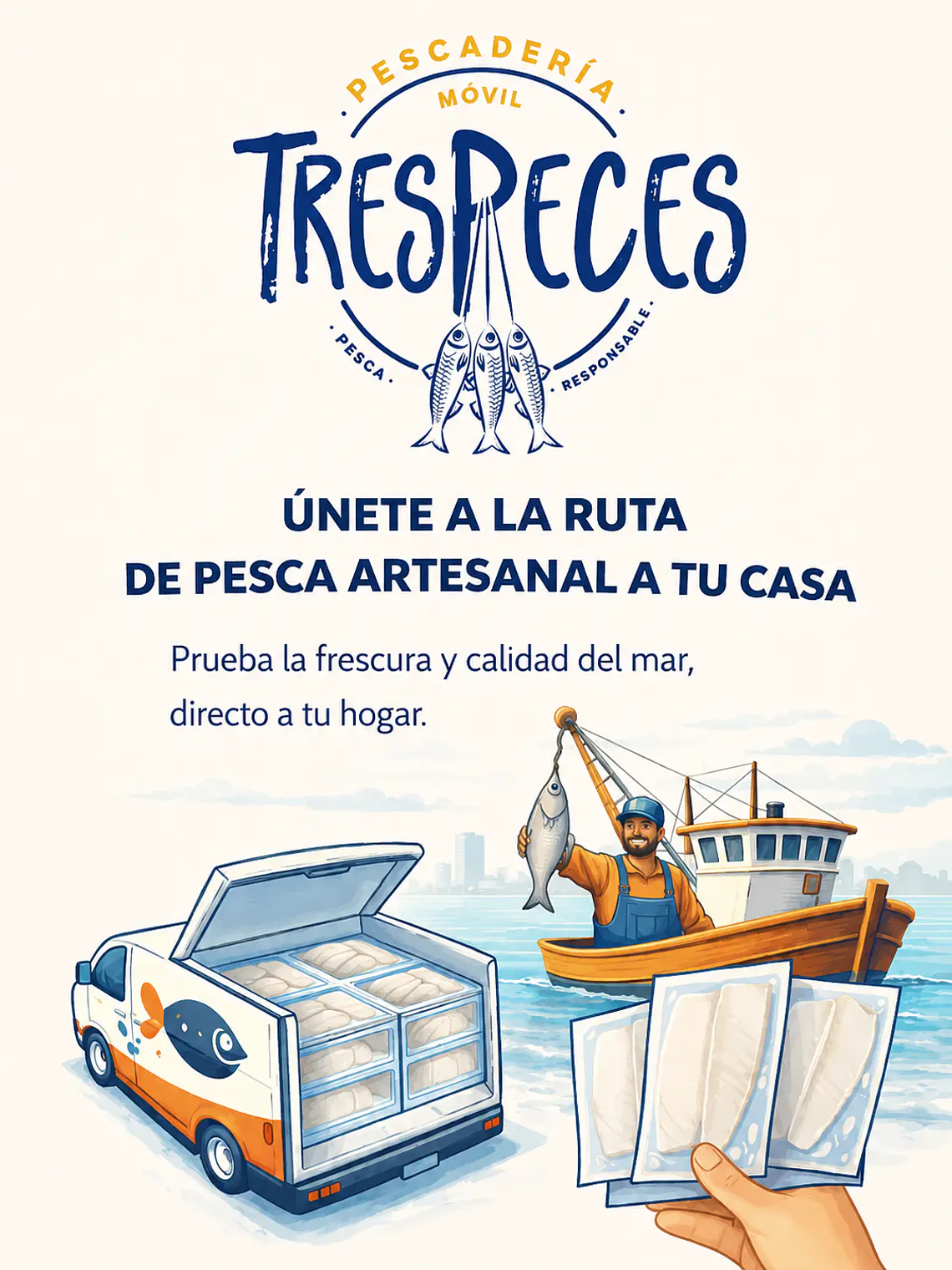 PESCADOS Y MARISCOS A DOMICILIO, Pronto 1