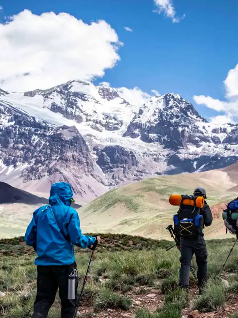 CRUCE DE LOS ANDES CAMINANDO 1