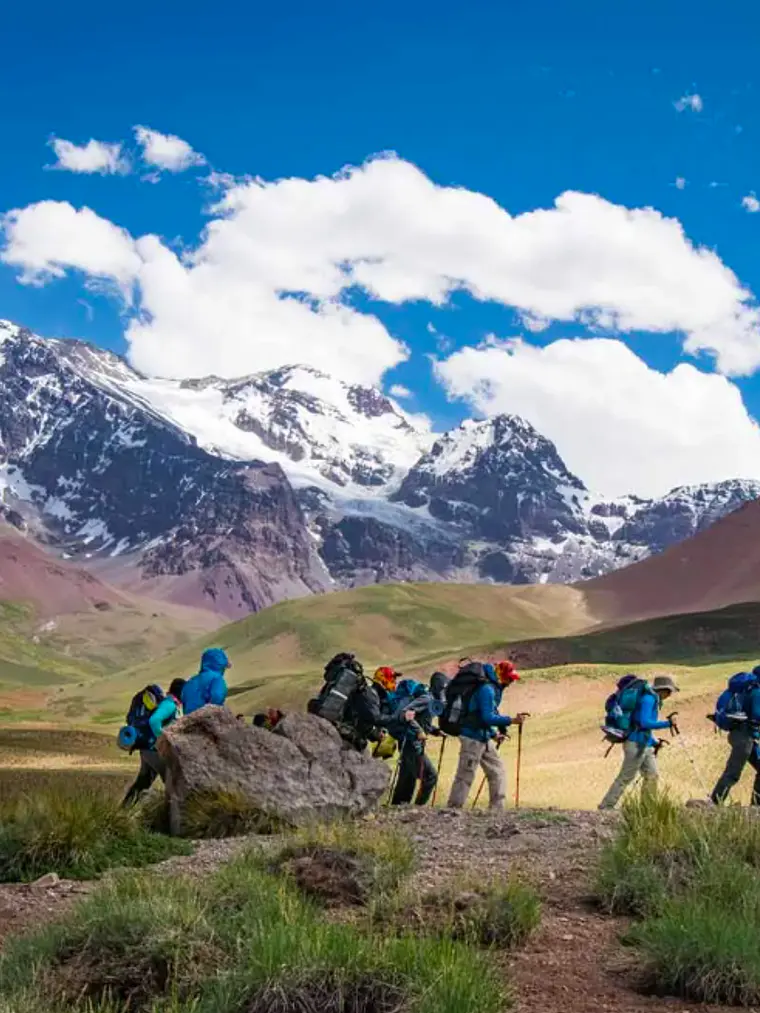 CRUCE DE LOS ANDES CAMINANDO 2